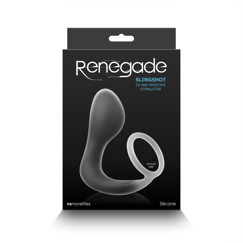 Renegade Slingshot Black | 657447104459 | Discreet Personal Wellness