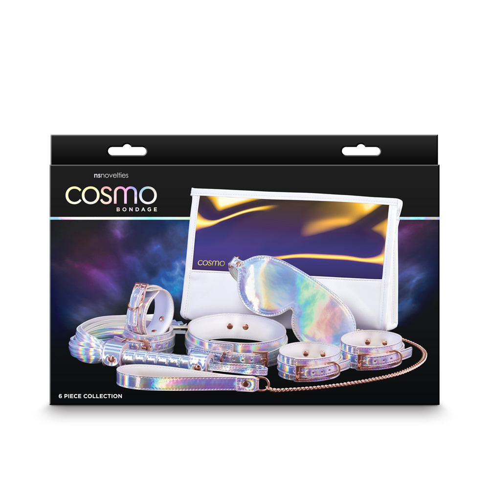 Cosmo Bondage 6 Piece Kit Rainbow | 657447105647 | Discreet Personal Wellness