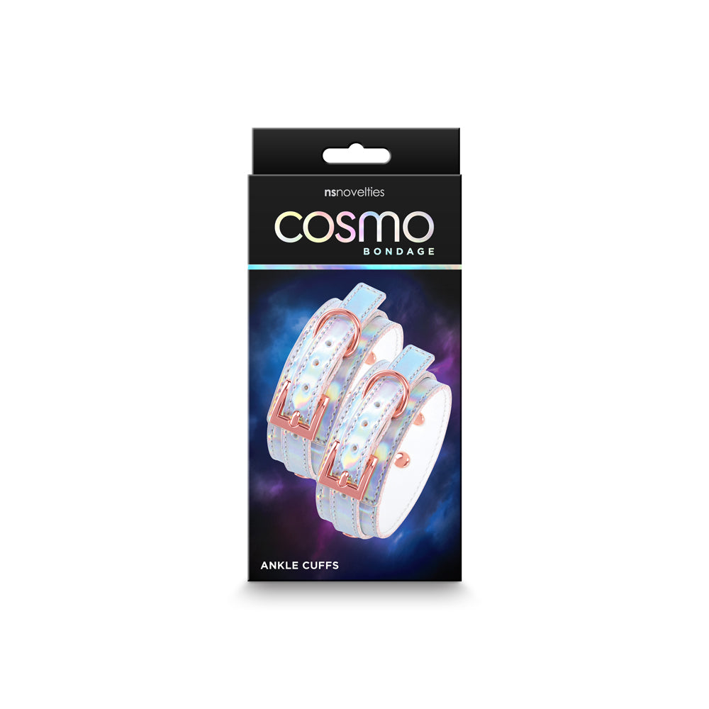 Cosmo Bondage Ankle Cuffs Rainbow | 657447105685 | Discreet Personal Wellness