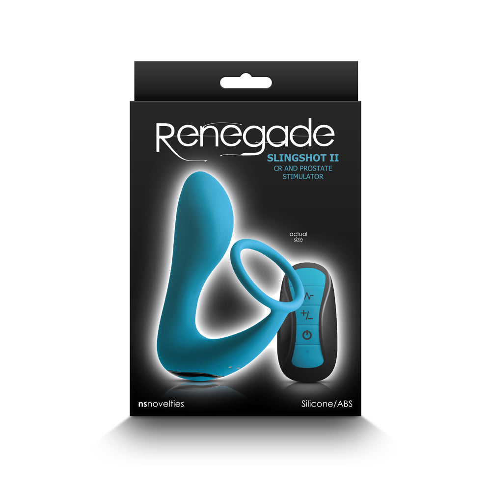 Renegade Slingshot Ii Teal | 657447106118 | Discreet Personal Wellness