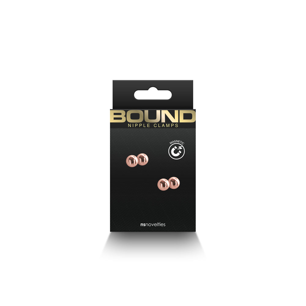 Bound Nipple Clamps M1 Rose Gold | 657447107030 | Discreet Personal Wellness