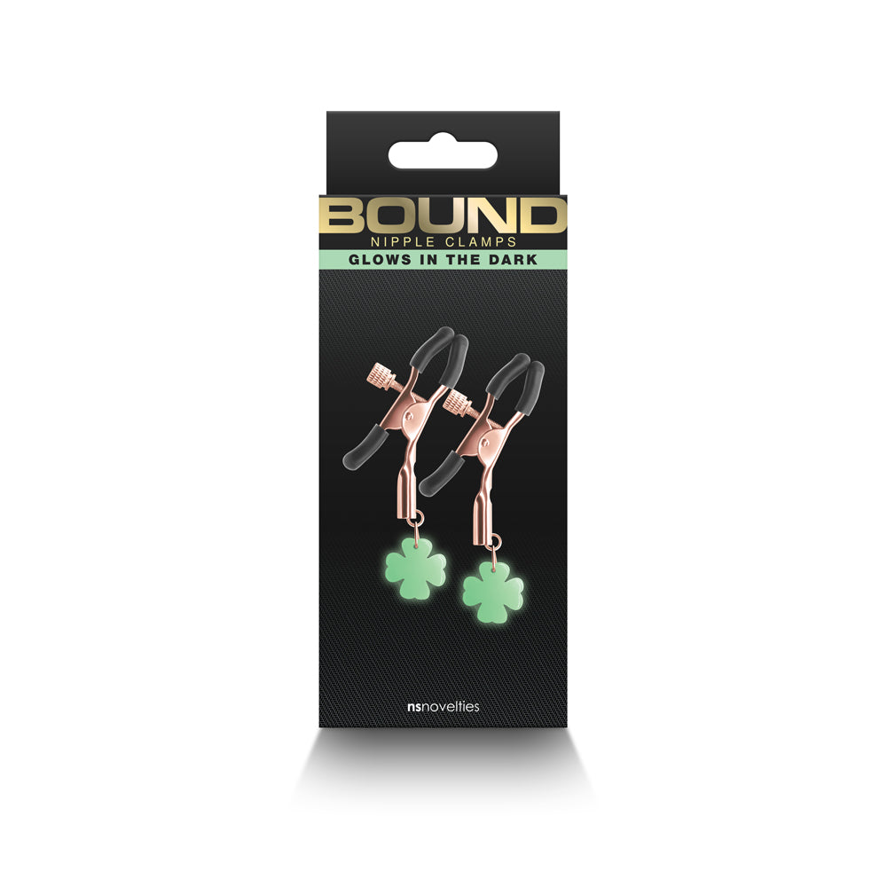 Bound Nipple Clamps G4 Rose Gold | 657447107221 | Discreet Personal Wellness
