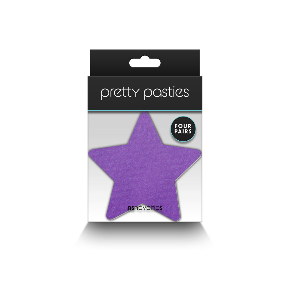 Pretty Pasties Star I Assorted 4 Pair | 657447107863 | Discreet Personal Wellness