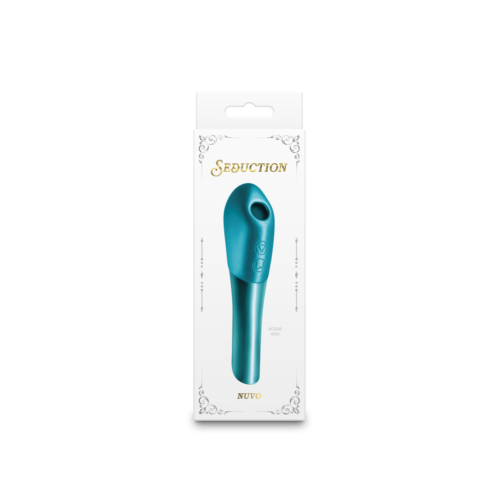Seduction Nuvo Metallic Teal | 657447107948 | Discreet Personal Wellness