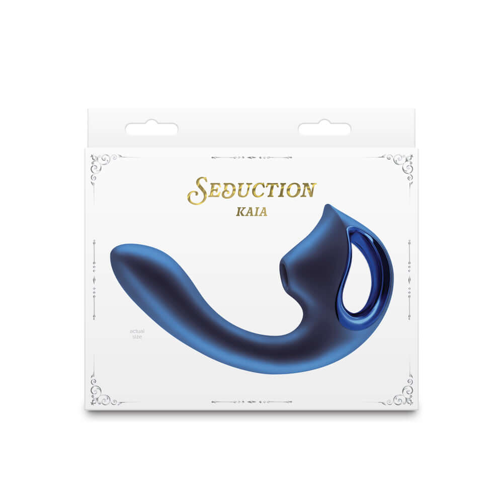Seduction Kaia Metallic Blue | 657447108006 | Discreet Personal Wellness