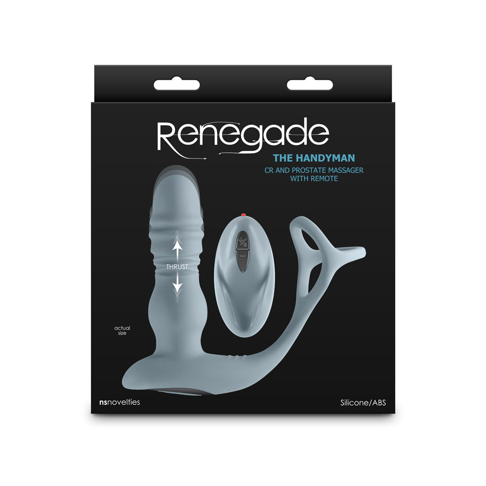 Renegade The Handyman Gray | 657447108365 | Discreet Personal Wellness