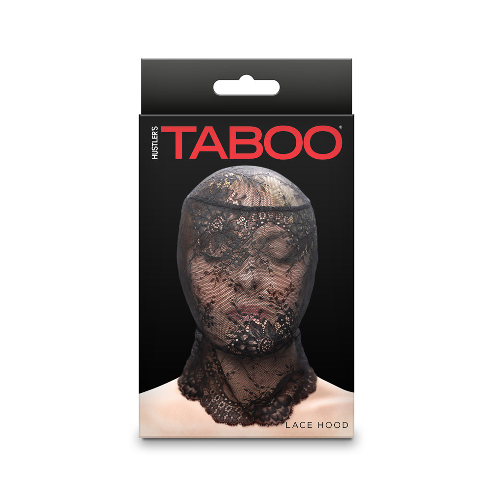 Hustler's Taboo Lace Hood Black | 657447108525 | Discreet Personal Wellness
