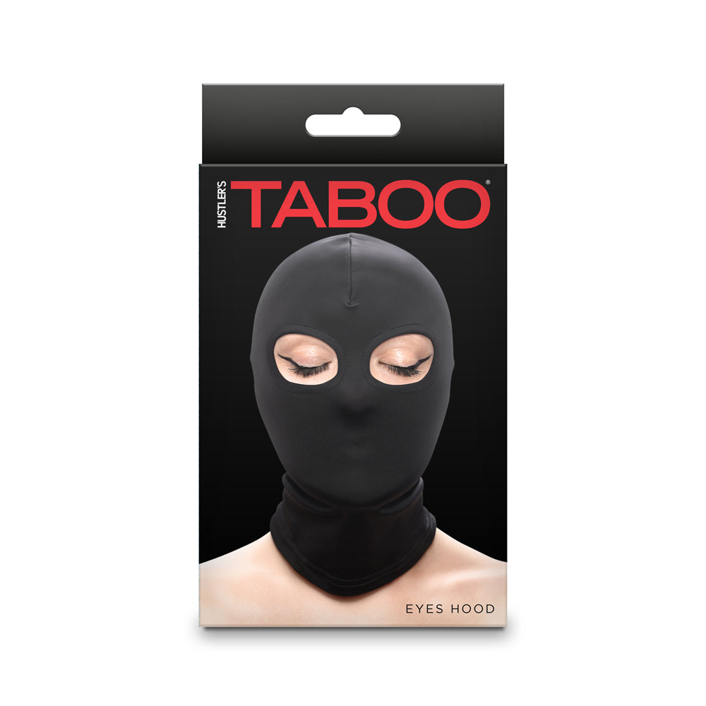 Hustler's Taboo Eyes Hood Black | 657447108587 | Discreet Personal Wellness