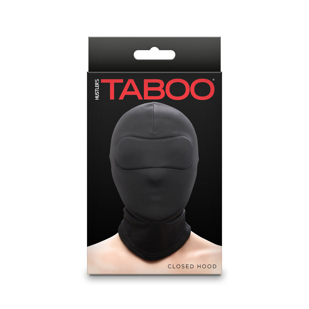 Hustler's Taboo Closed Hood Black | 657447108600 | Discreet Personal Wellness