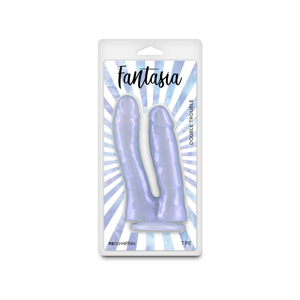 Fantasia Double Trouble Azure | 657447110597 | Discreet Personal Wellness