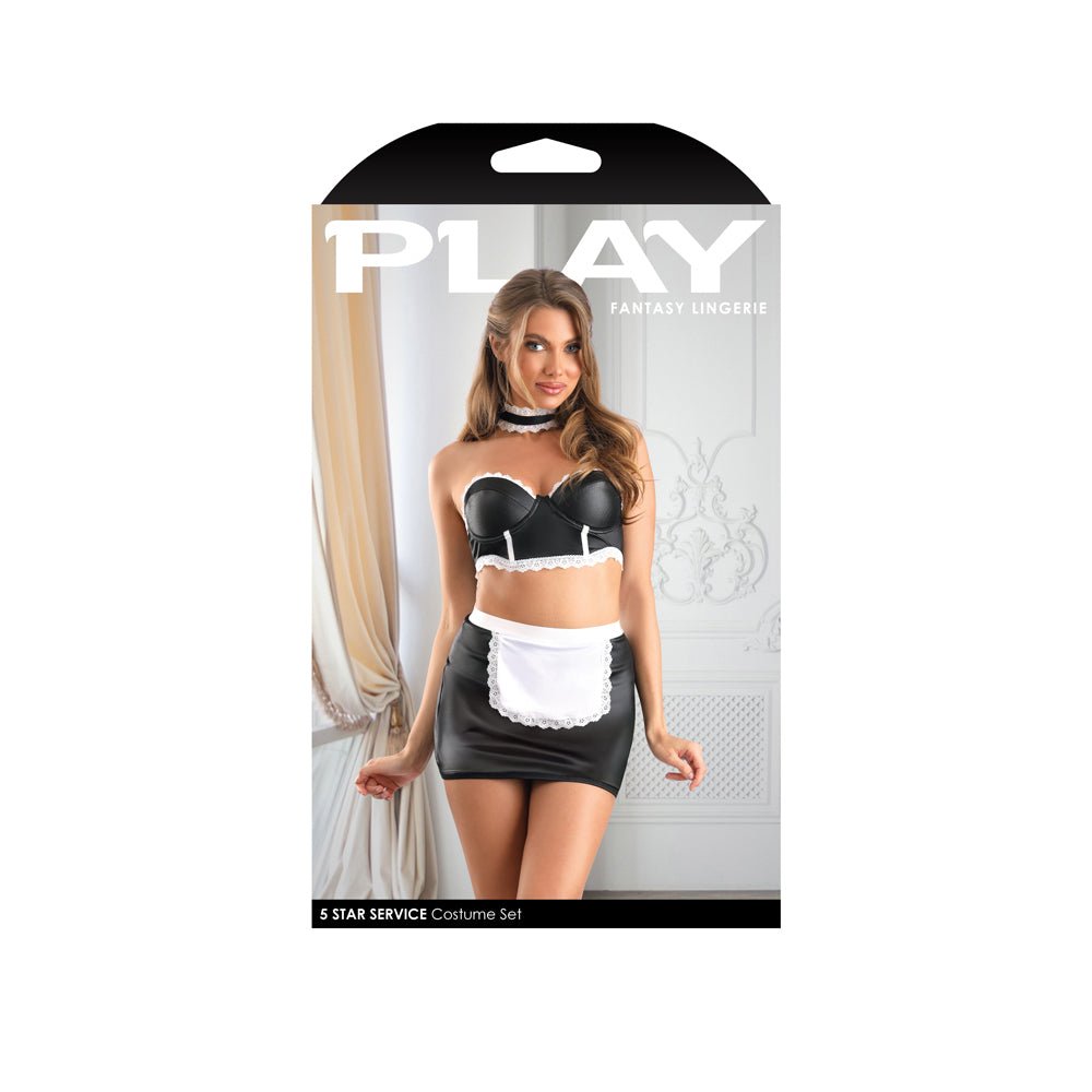 5 Star Service Maid Costume Set L/Xl | 657447307409 | Discreet Personal Wellness
