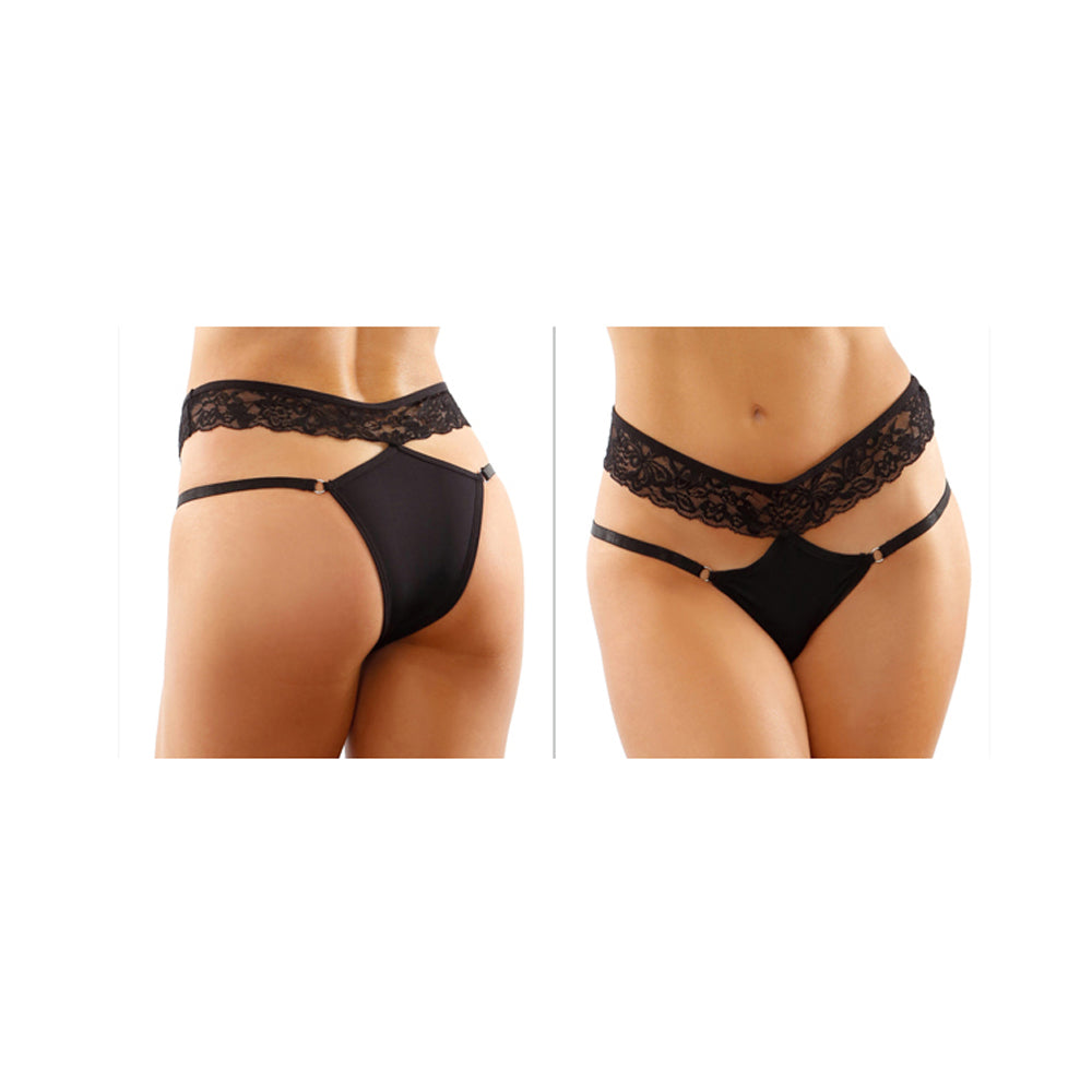 Ren Lace And Microfiber Panty L/Xl | 657447309885 | Discreet Personal Wellness
