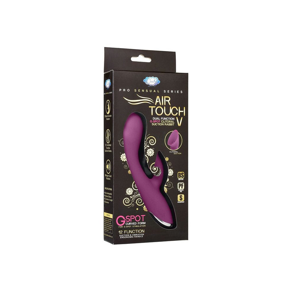 Pro Sensual Air Touch V G Spot Dual Function Clitoral | 659436241886 | Discreet Personal Wellness