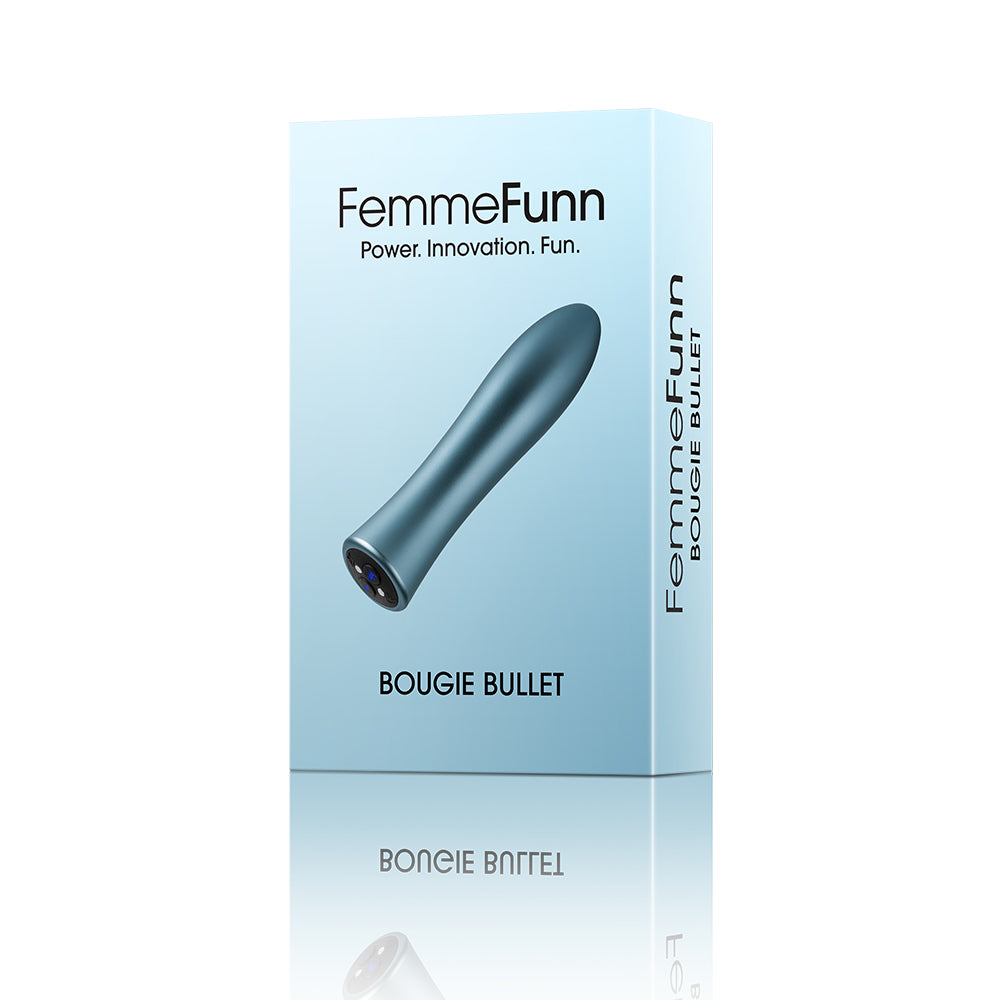 Femmefunn Bougie Bullet Light Blue | 663546901356 | Discreet Personal Wellness