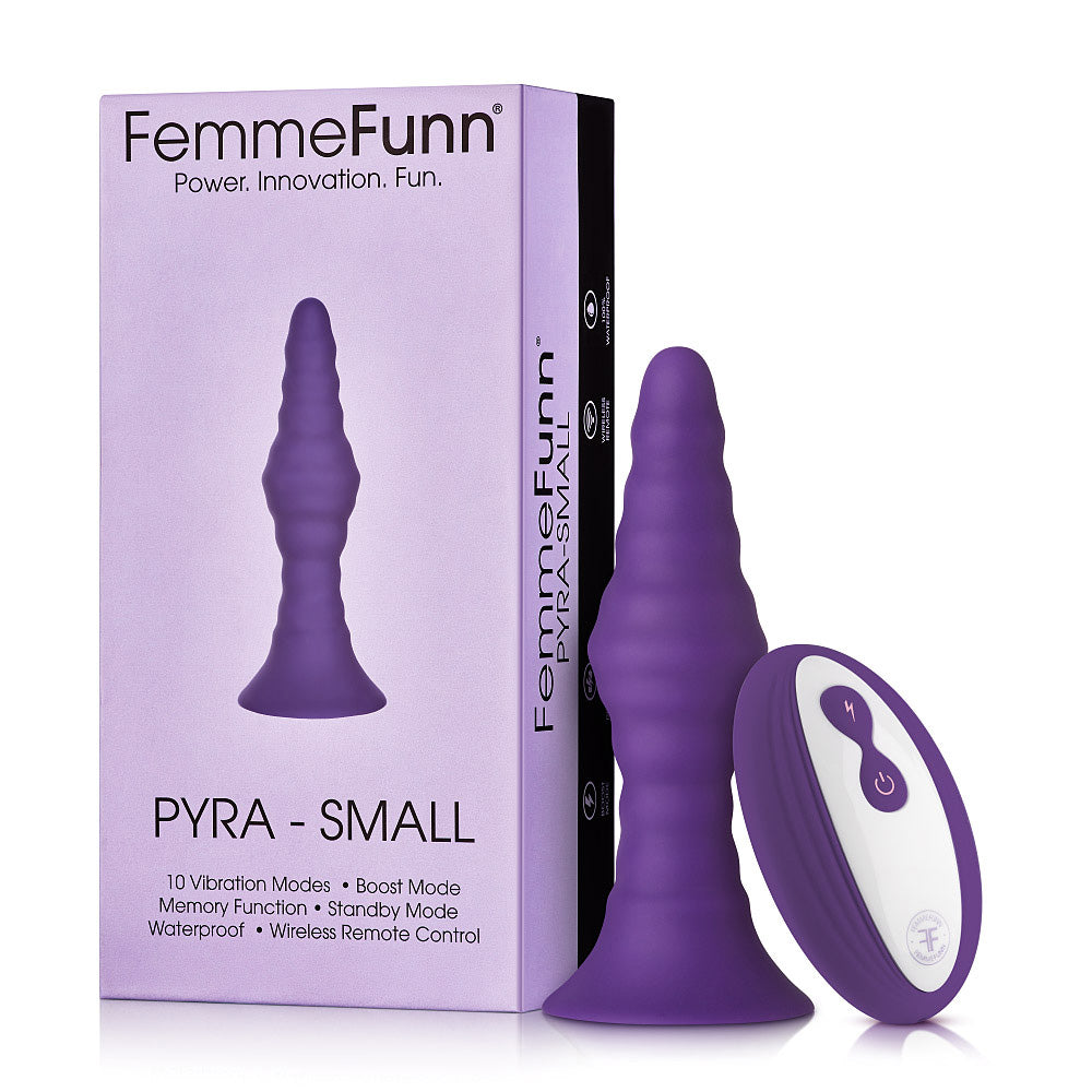 Femme Funn Pyra Small Dark Purple | 663546901479 | Discreet Personal Wellness