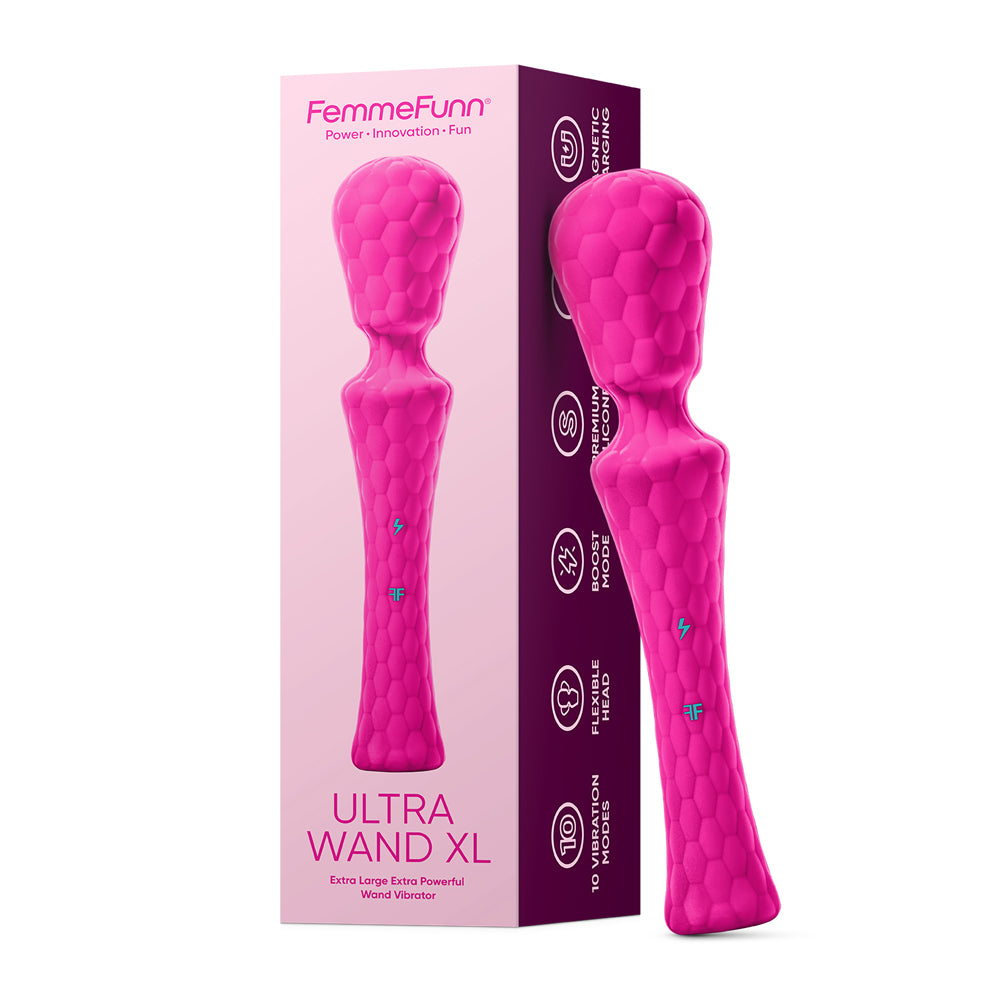 Ultra Wand Xl Pink | 663546906092 | Discreet Personal Wellness