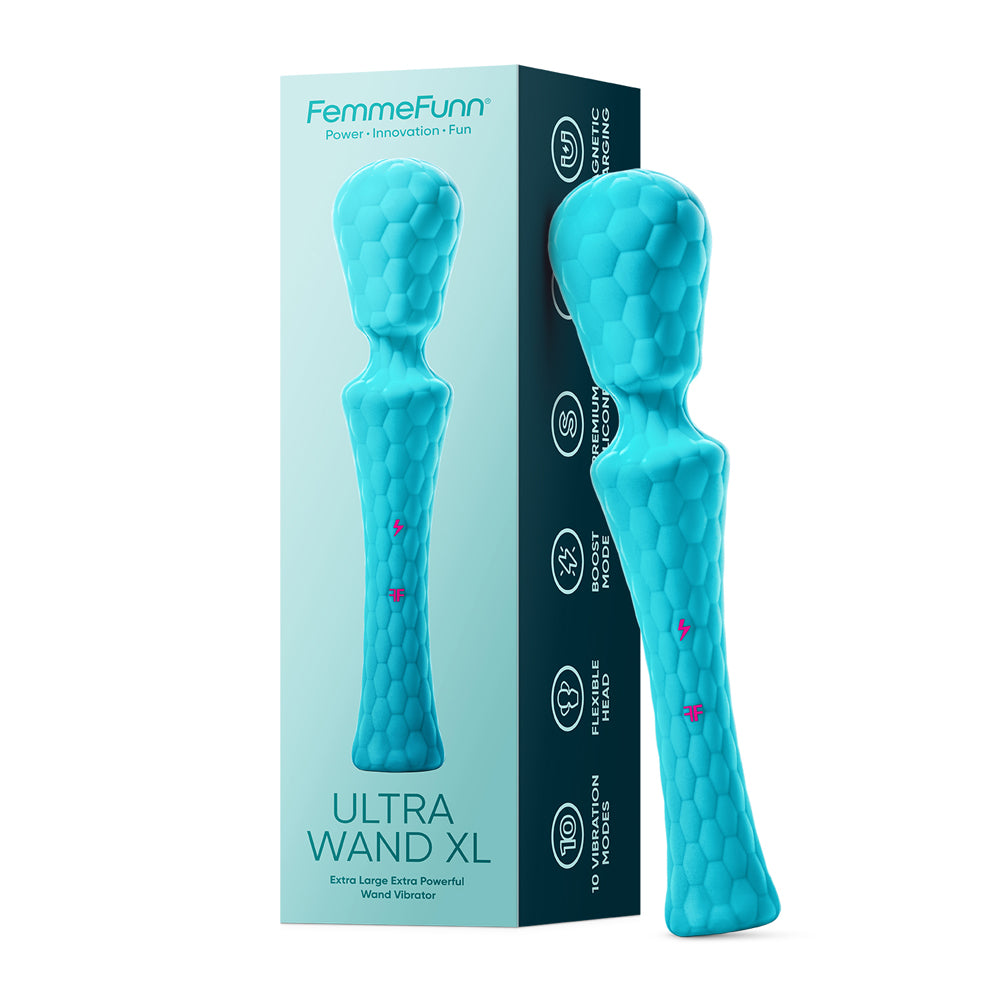 Ultra Wand Xl Turquoise | 663546906115 | Discreet Personal Wellness