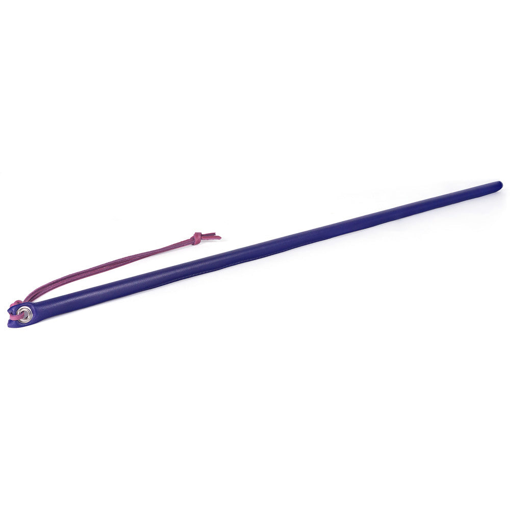 24" Leather Wrapped Cane Purple | 669729110232 | Discreet Personal Wellness