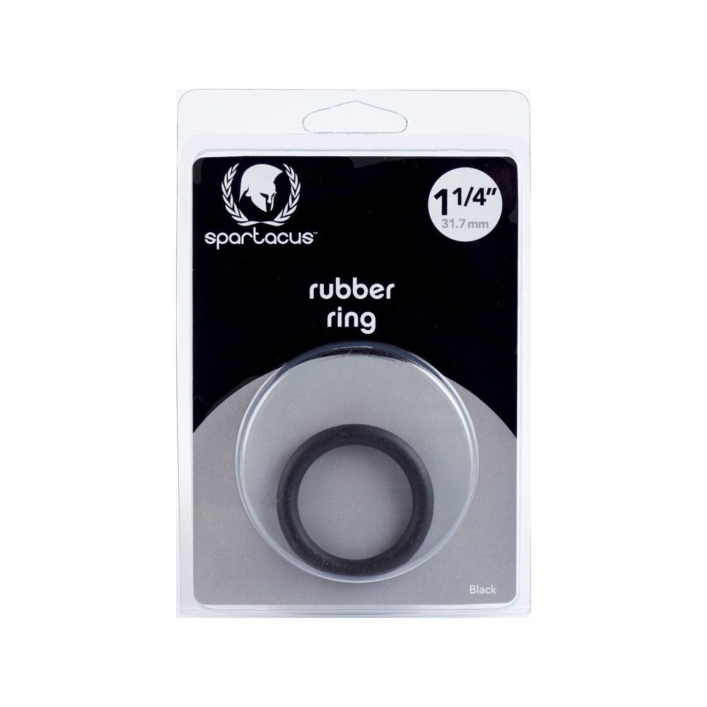 1.25'' Rubber C-Ring - Black | 669729410110 | Discreet Personal Wellness