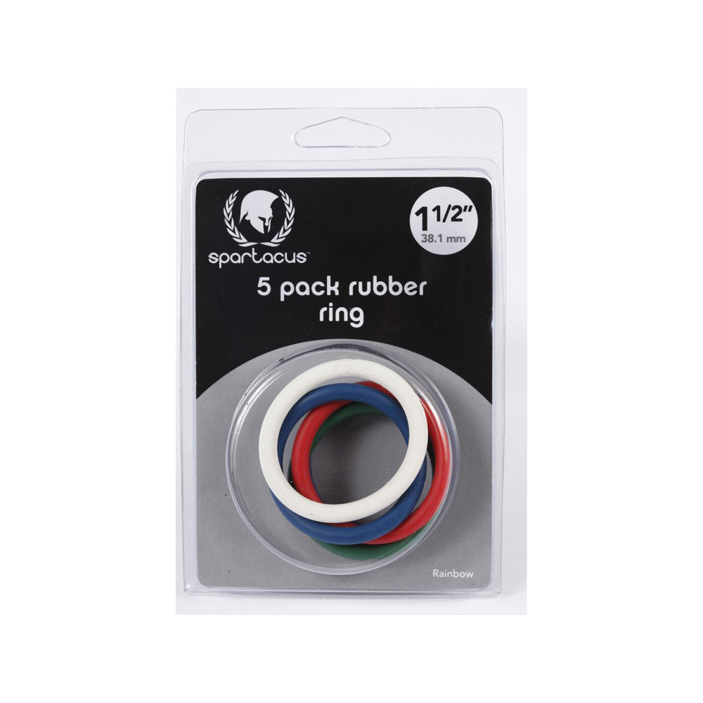 1.5'' Soft C-Rings - Rainbow | 669729410479 | Discreet Personal Wellness