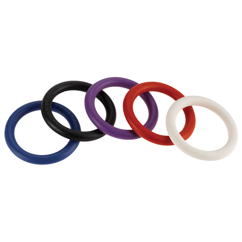 1.25'' Nitrile C-Rings - Rainbow | 669729410769 | Discreet Personal Wellness