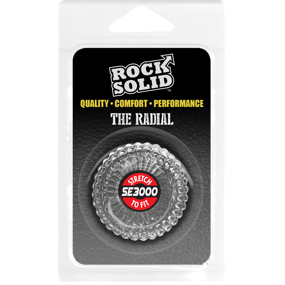 Rock Solid Radial Clear | 6766890384913 | Discreet Personal Wellness