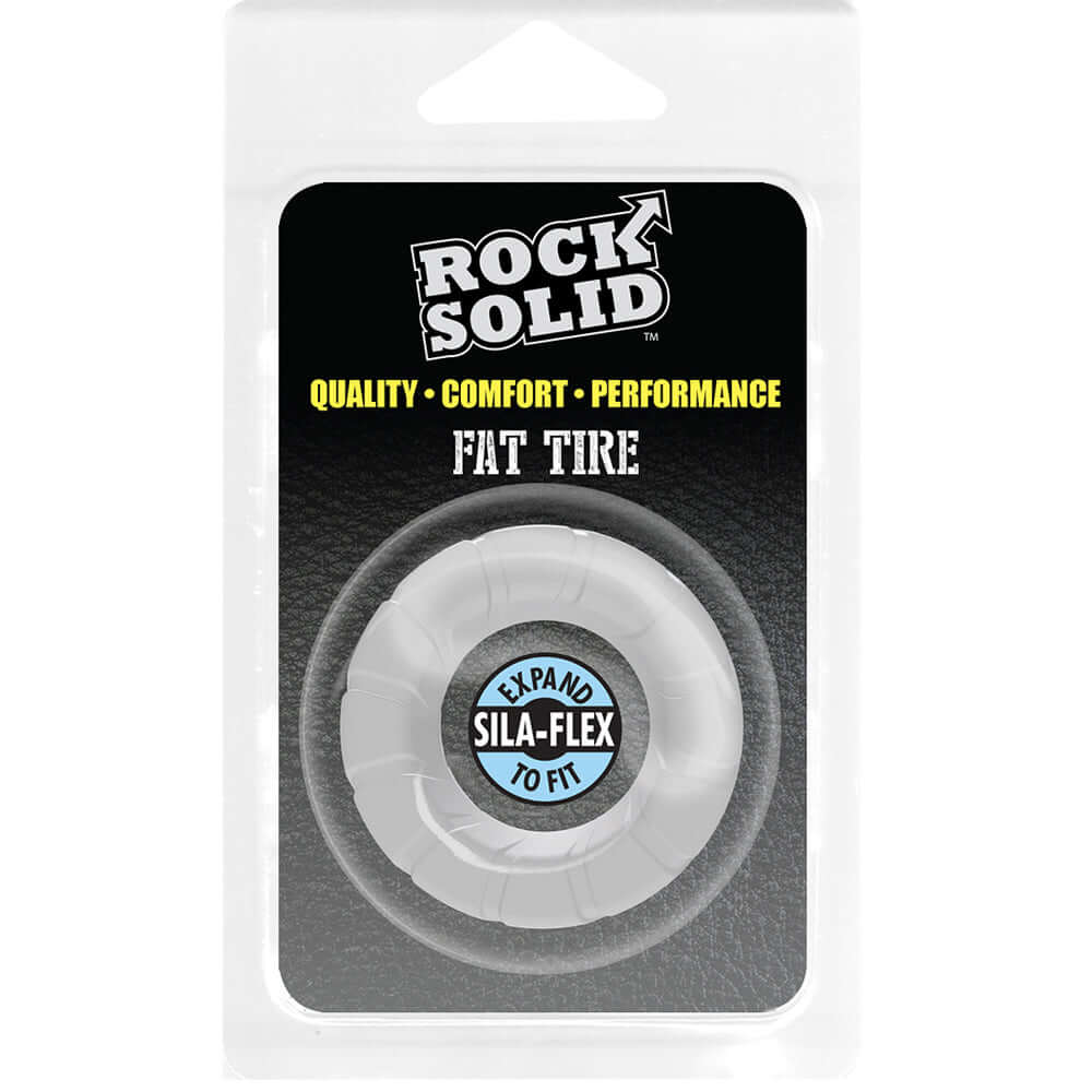 Rock Solid Fat Tire Translucent | 6768903842144 | Discreet Personal Wellness