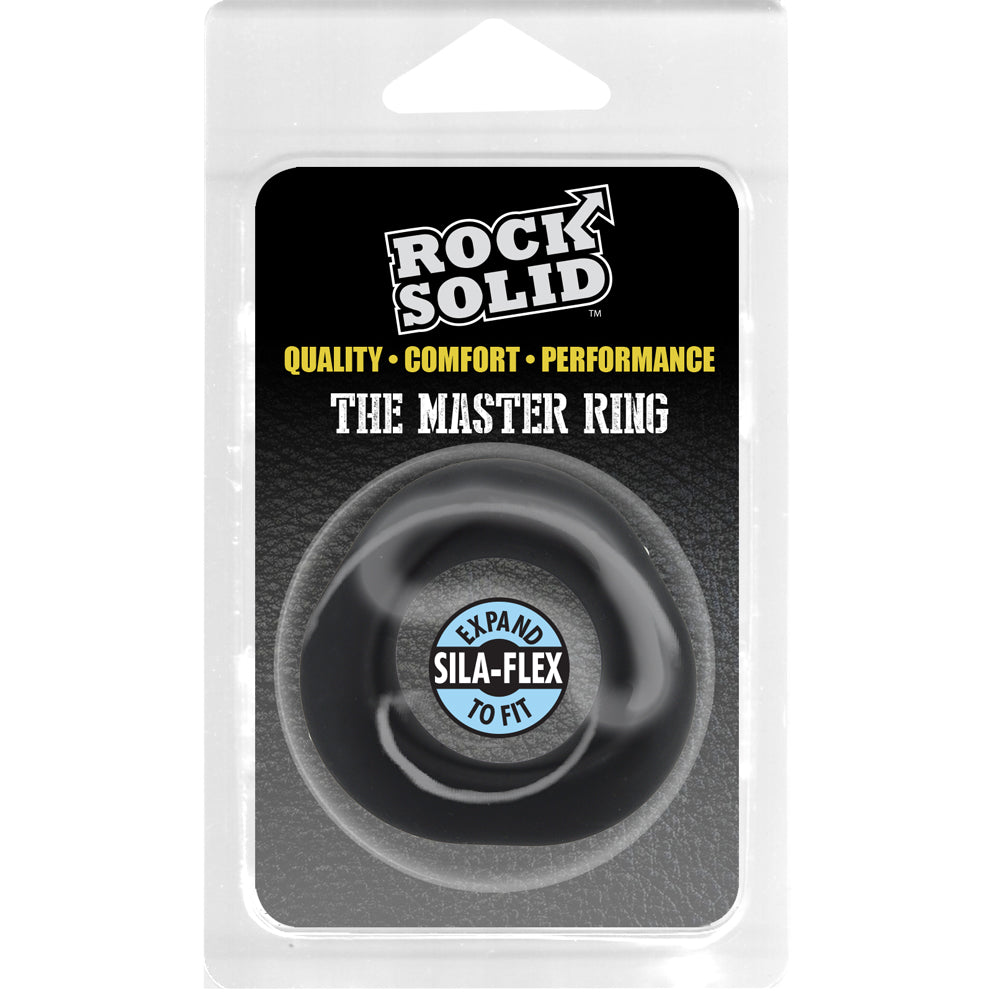 Rock Solid Master Ring Black | 6768903846739 | Discreet Personal Wellness