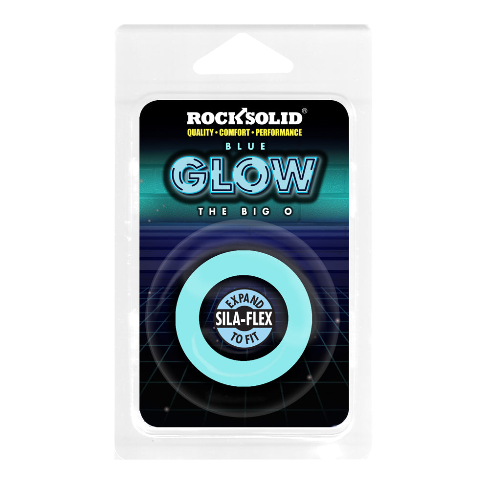 Rock Solid Big O Ring Blue | 6768903846845 | Discreet Personal Wellness