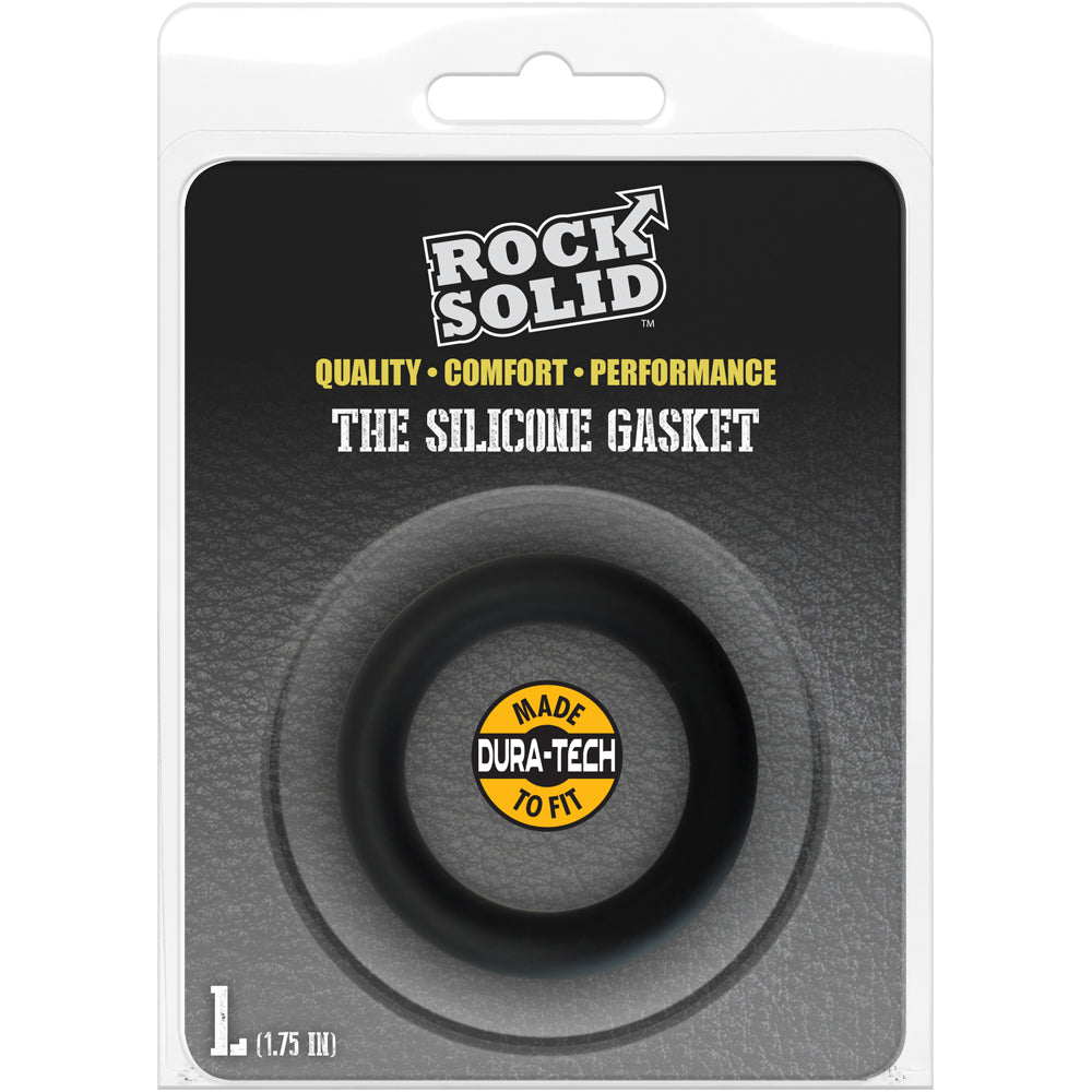Rock Solid Gasket Large Black | 6768903849501 | Discreet Personal Wellness