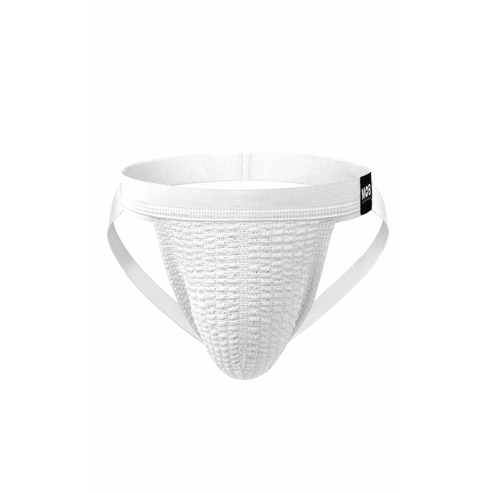 Mob Fetish Swim Jockstrap White Xl | 677355427990 | Discreet Personal Wellness