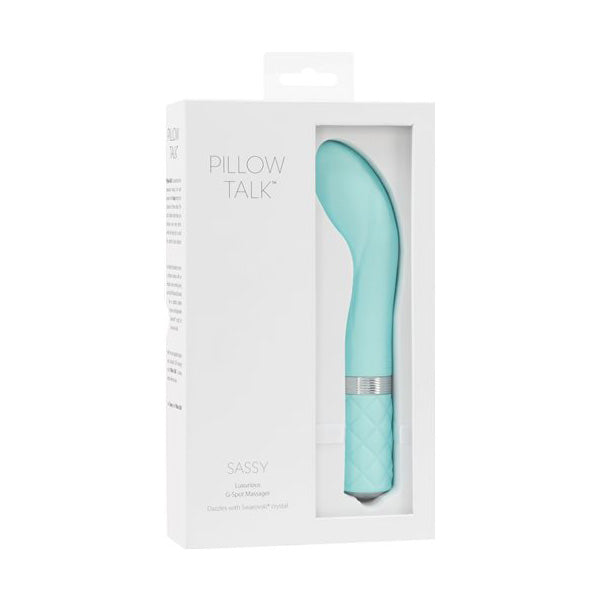 Pillow Talk Sassy Teal | 677613265197 | Discreet Personal Wellness