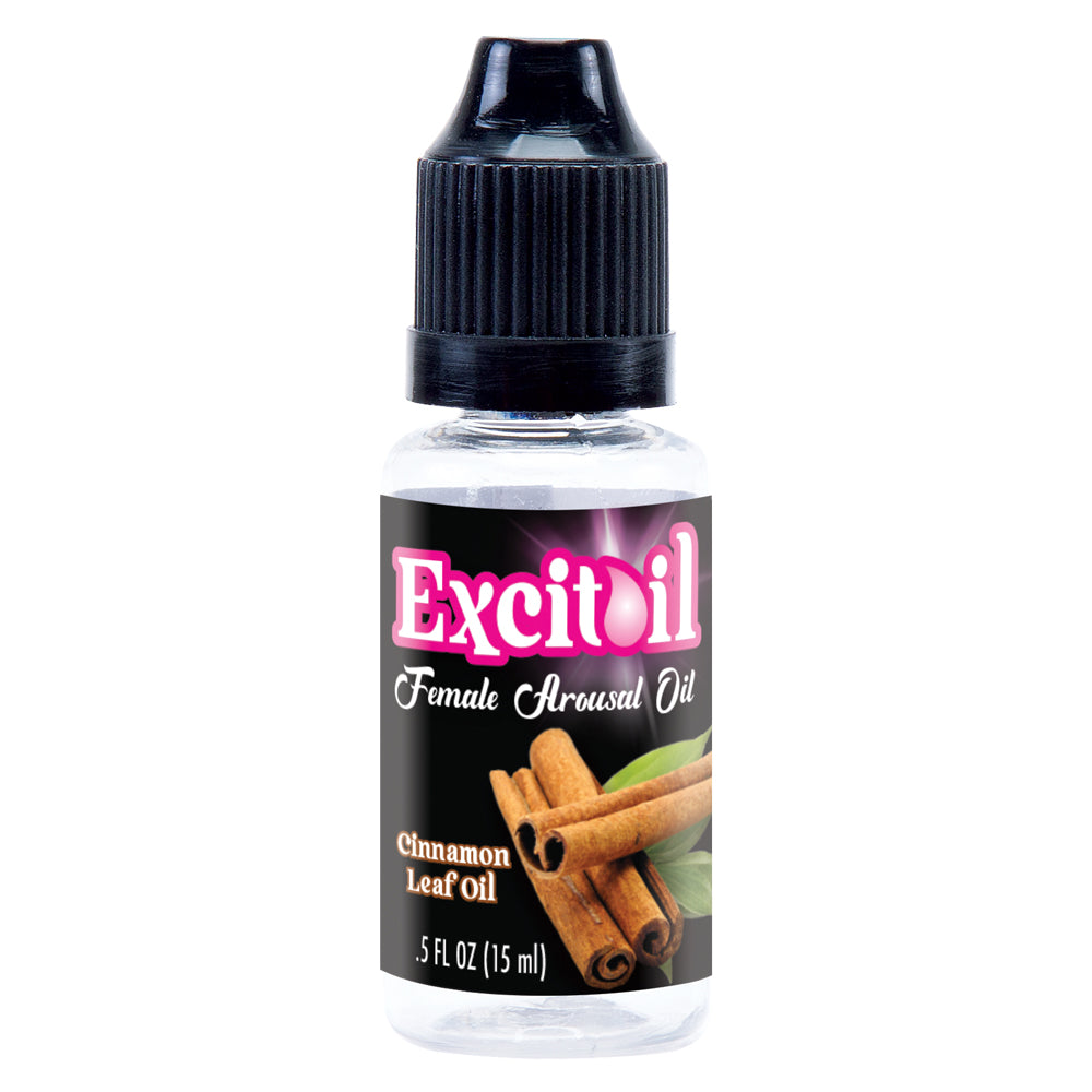 Cinnamon Arousal Oil 0.50 oz Bottle | 679359001848 | Discreet Personal Wellness