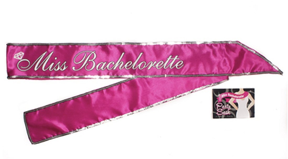 Miss Bachelorette Sash Hot Pink | 685634100878 | Discreet Personal Wellness