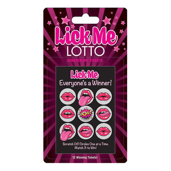 Lick Me Lotto | 685634102278 | Discreet Personal Wellness