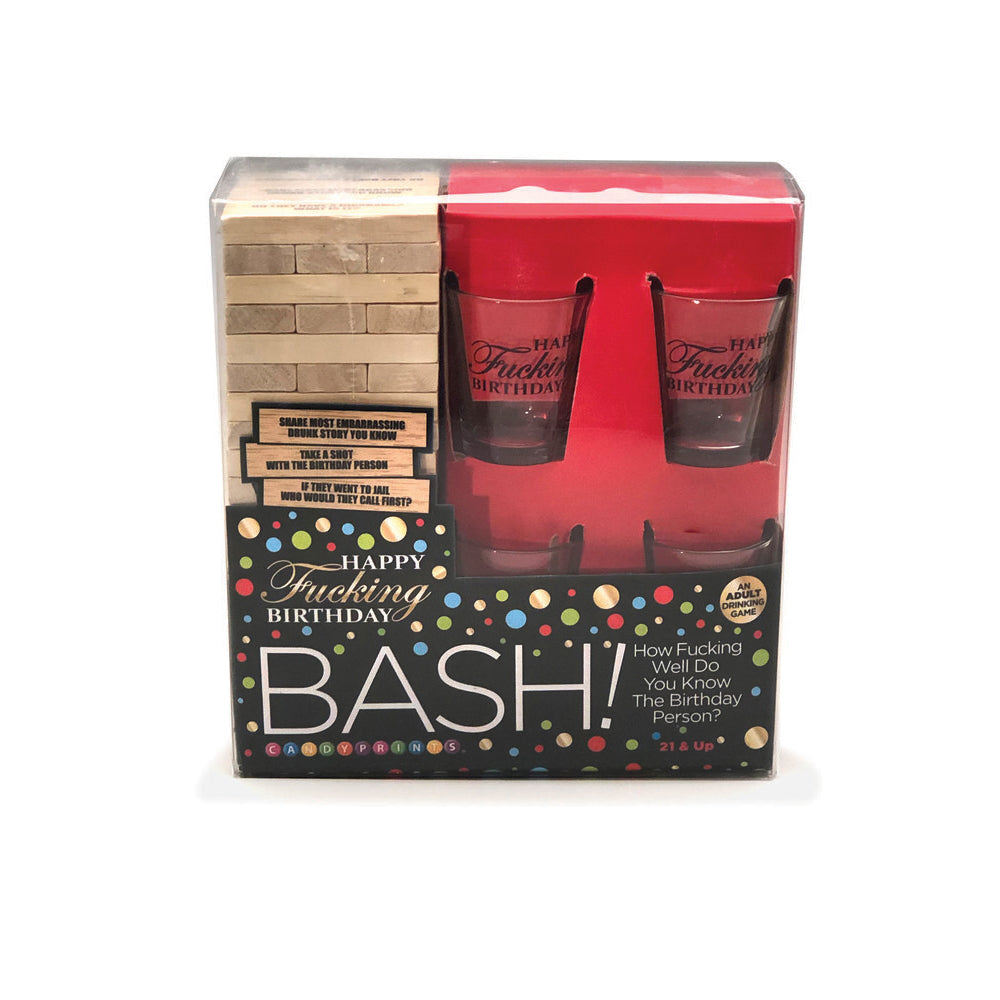 Happy funing Birthday Bash Drinking Game | 685634103299 | Discreet Personal Wellness
