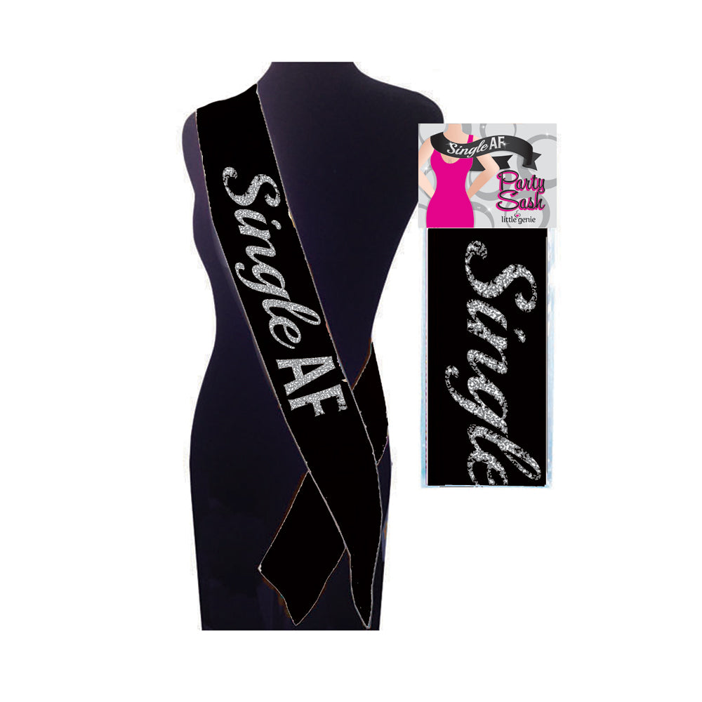 Single Af Sash | 685634103565 | Discreet Personal Wellness