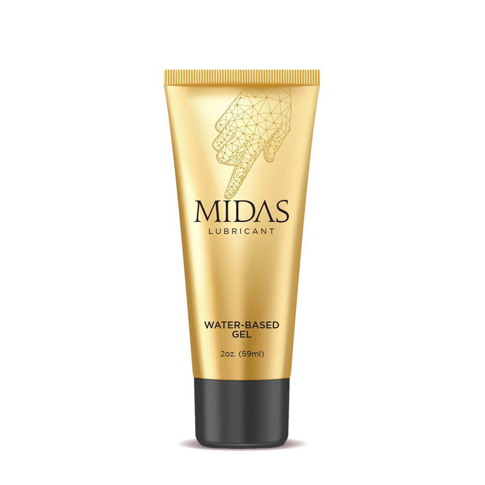 Midas Water Based Lubricant Gel 2 oz. | 685634110112 | Discreet Personal Wellness