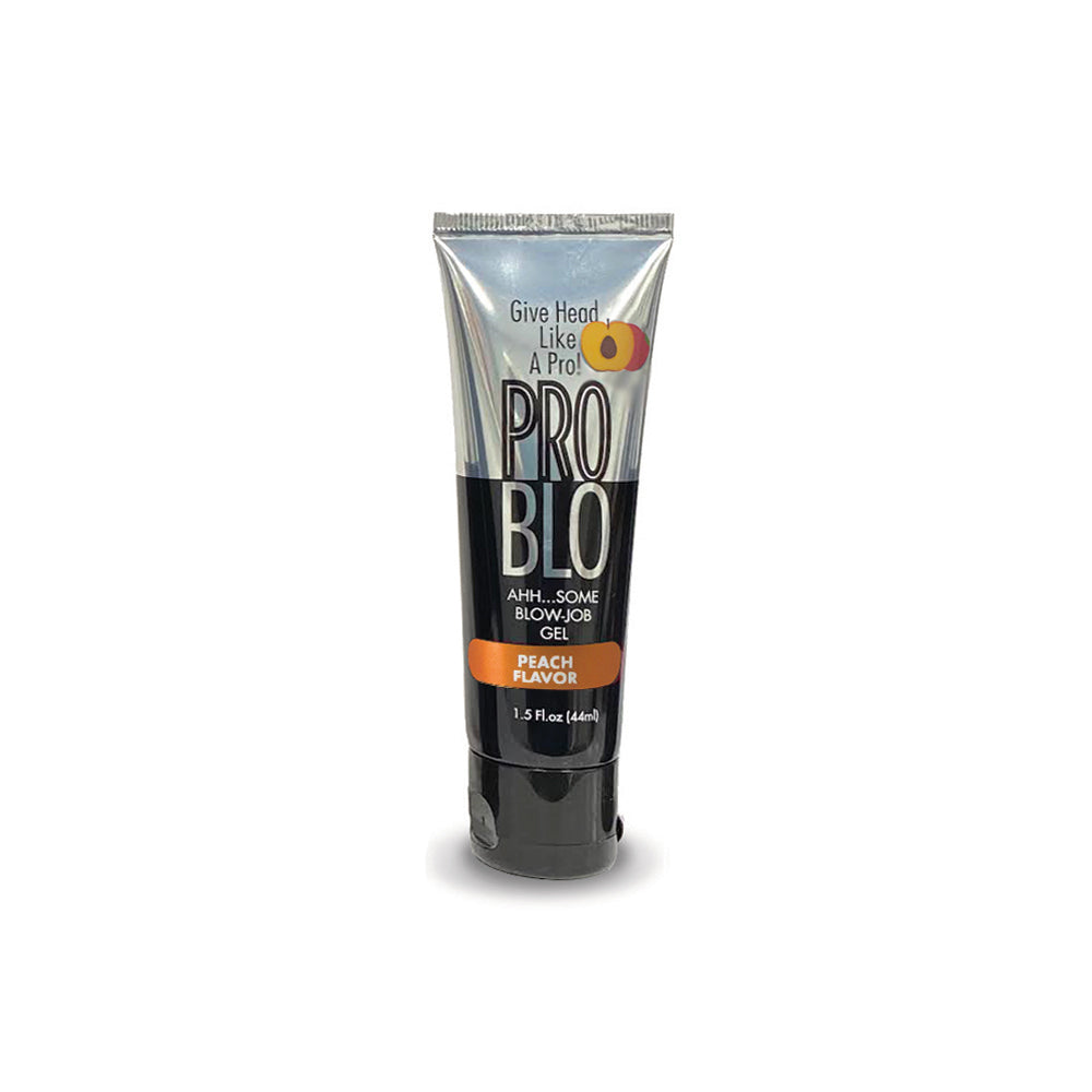 Pro Blo Oral Pleasure Gel Peach | 685634110556 | Discreet Personal Wellness