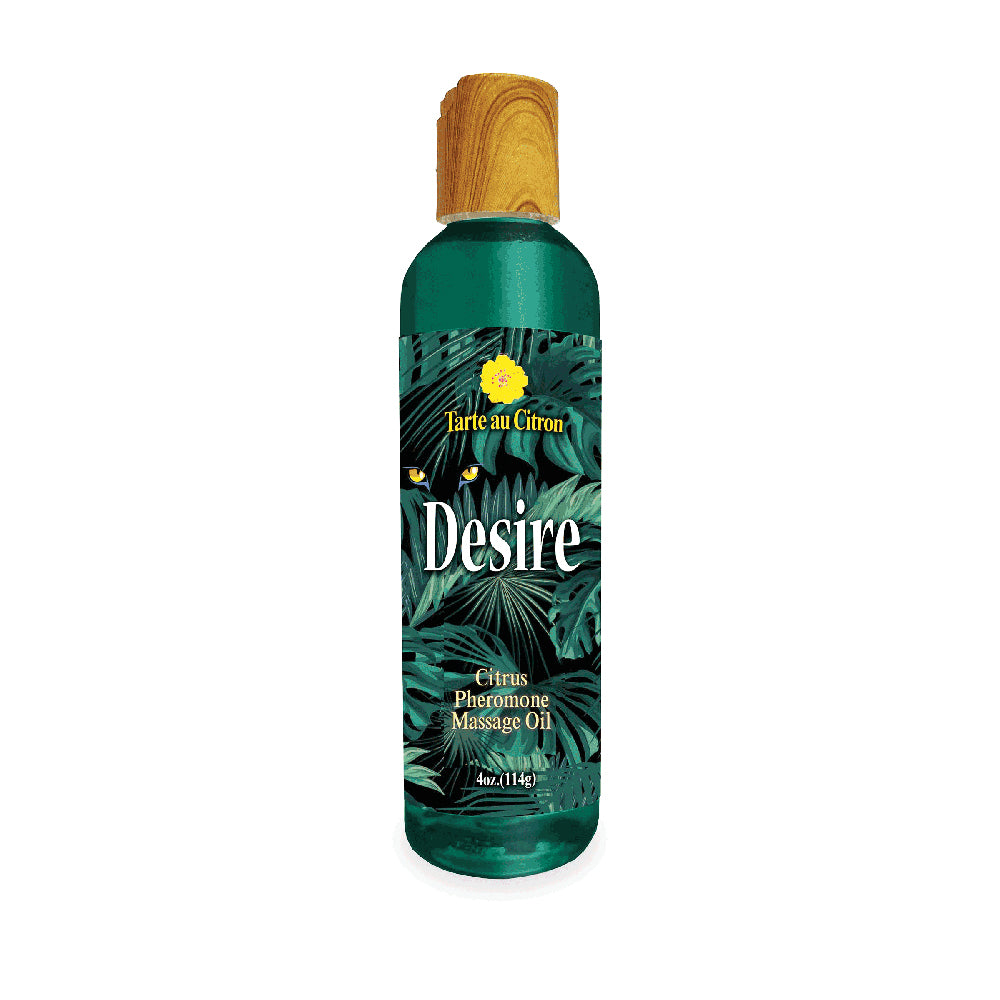 Desire Pheromone Massage Oil Citrus 4 oz. | 685634111294 | Discreet Personal Wellness