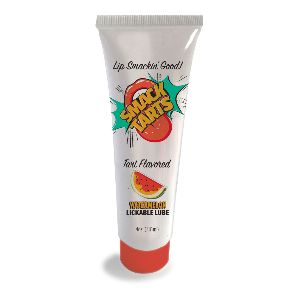 Smack Tarts Lickable Sour Watermelon Lube 4 oz. | 685634111928 | Discreet Personal Wellness