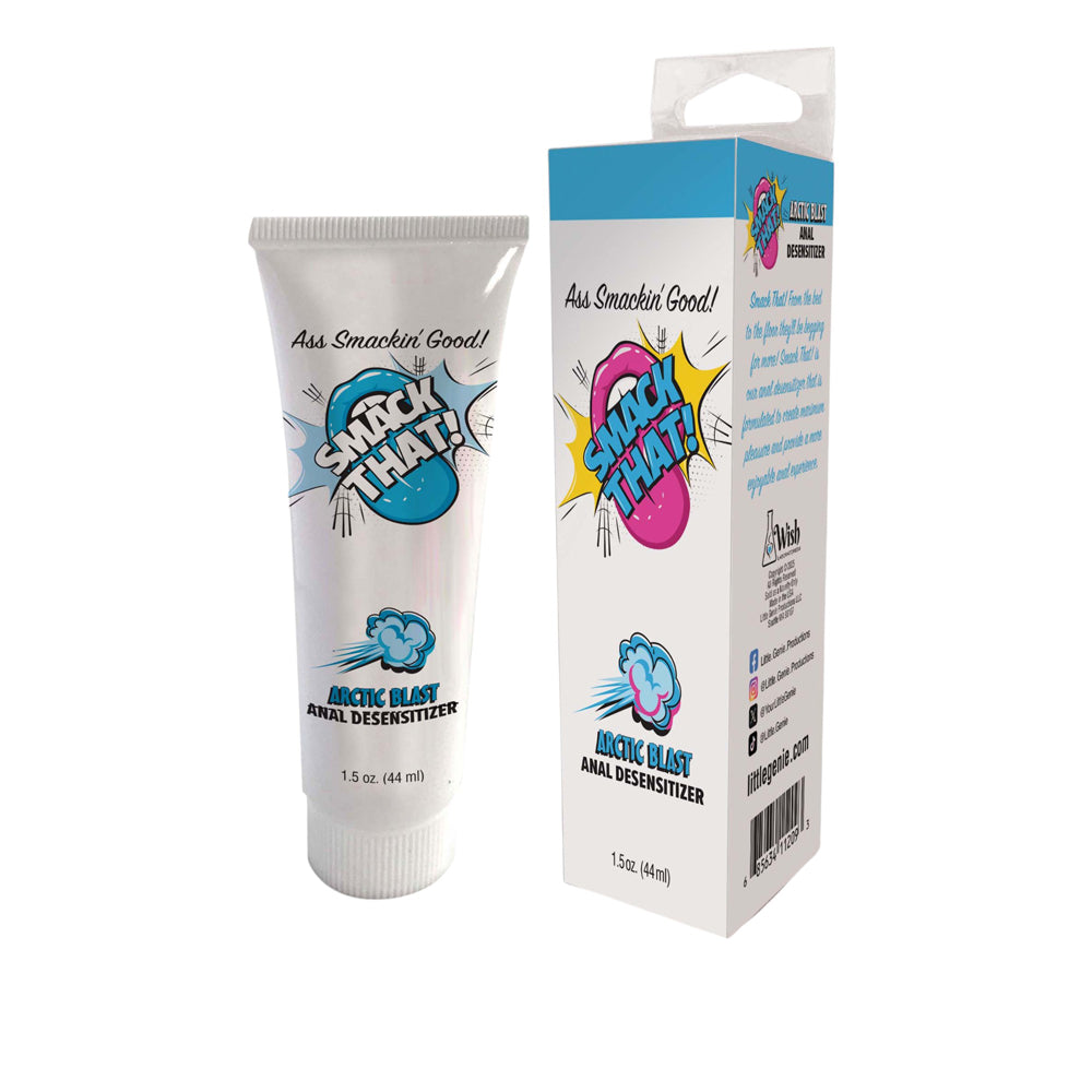 Smack That! Anal Desensitizer Artic Blast 1.5 oz. | 685634112093 | Discreet Personal Wellness
