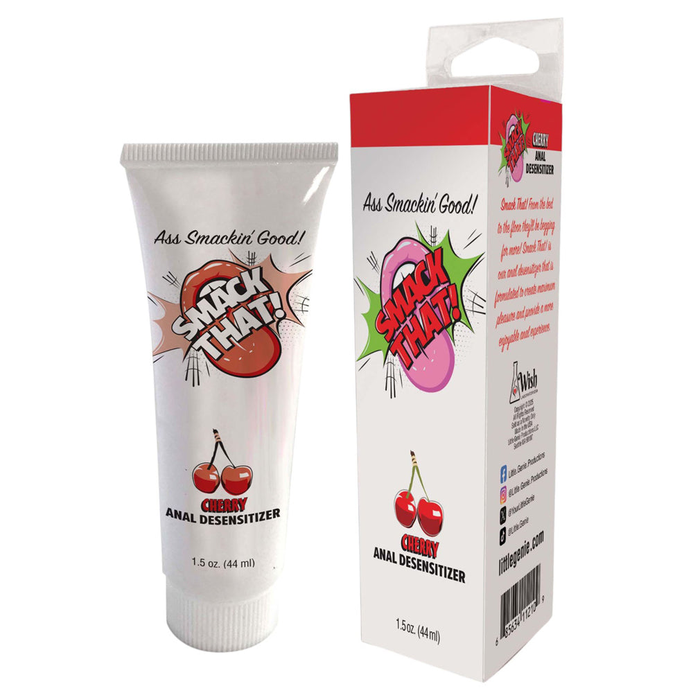Smack That! Anal Desensitizer Cherry 1.5 oz. | 685634112109 | Discreet Personal Wellness