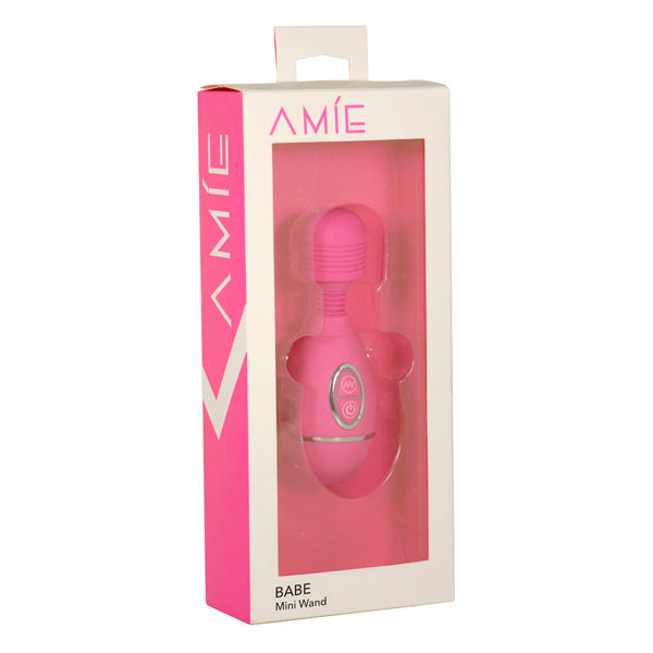 Amie Babe Mini Wand Pink | 707331800513 | Discreet Personal Wellness
