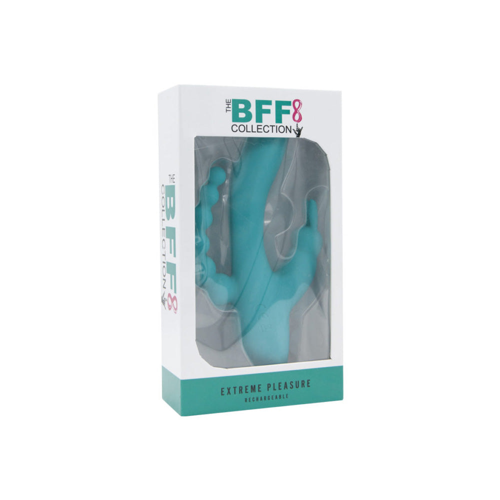 Extreme Pleasure Rechargeable Turquoise | 707331800773 | Discreet Personal Wellness