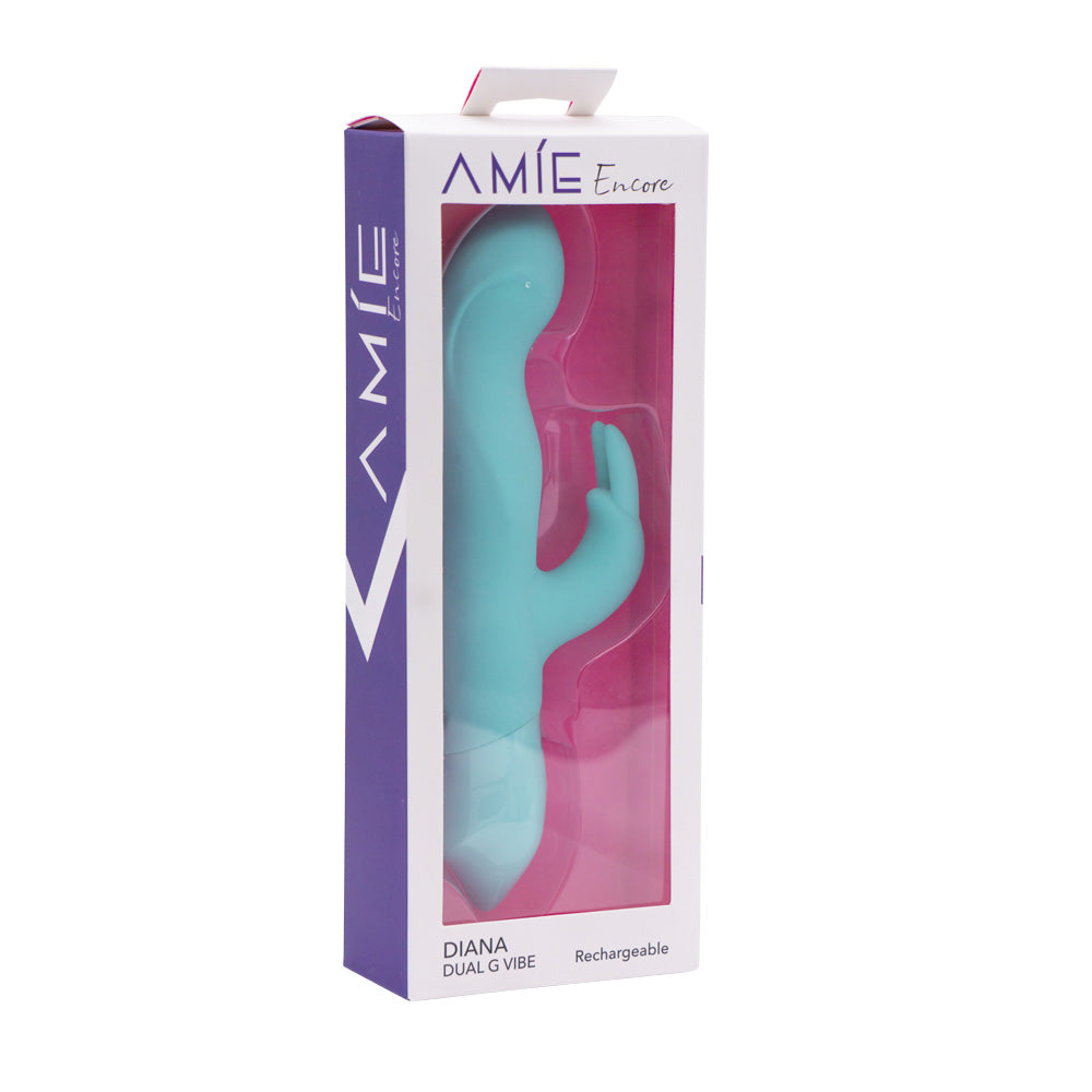 Diana Dual G Vibe Turquoise | 707331800858 | Discreet Personal Wellness