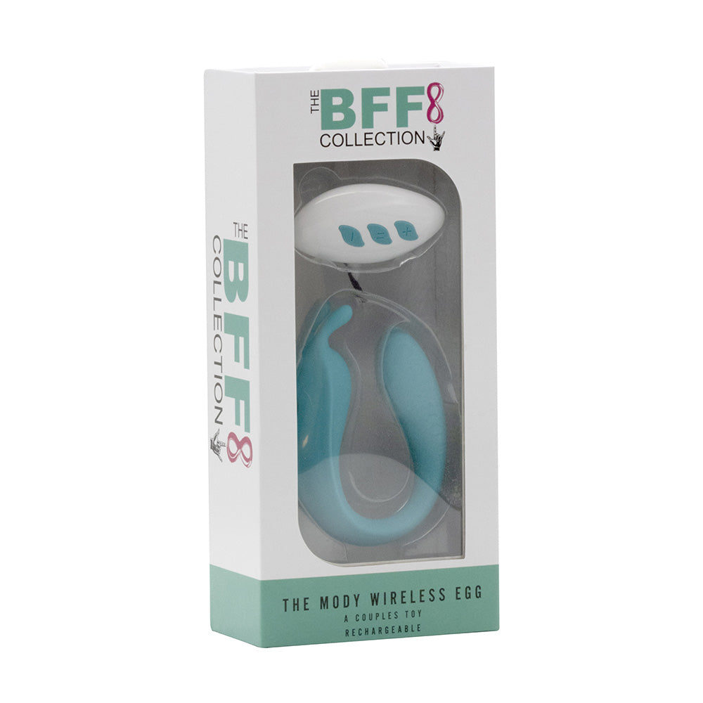 BFF The Mody Wireless Egg Couple Toy Rechargeable | 707331802395 | Discreet Personal Wellness