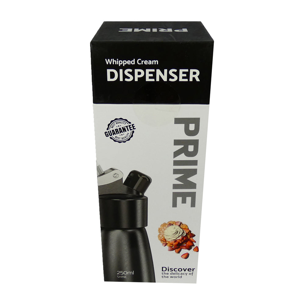 Prime Premium 250 ml. Dispensor Black | 709126915372 | Discreet Personal Wellness