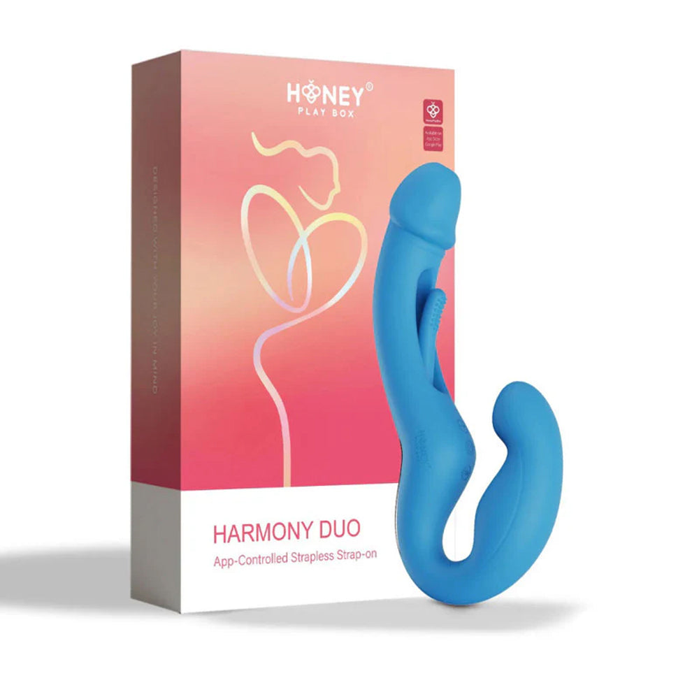Harmony Duo Strapless Strap-On | 710022364423 | Discreet Personal Wellness