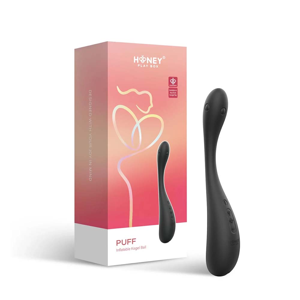 Puff Inflatable Kegel Ball | 710022365178 | Discreet Personal Wellness
